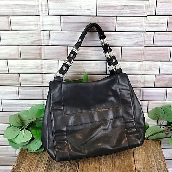 Tommy Hilfiger top handle bag in dark navy - Picture 1 of 12